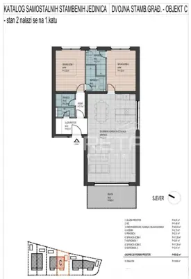 Apartment 81 m², Okrug Donji - 70 m from the sea - 13