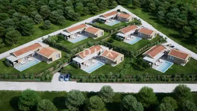 Villa 211 m², Buje - sea view and private settlement - 14
