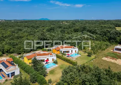 Istria, Svetvinčenat, two villas together, pool, sauna, furnished - 2