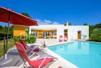 Istria, Svetvinčenat, two villas together, pool, sauna, furnished - 5