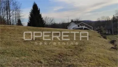 Grundstück 1.954 m², Netretić - ruhige Lage an der Kupa - 2