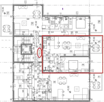 Apartment 52 m², Vabriga, new construction with covered terrace - 9