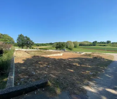 Building plot 848 m², Nova Vas - project for two houses