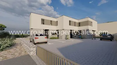 Primošten, new project with a pool and three duplex apartments - 4