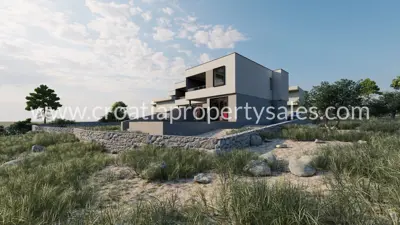 Primošten, new project with a pool and three duplex apartments - 6