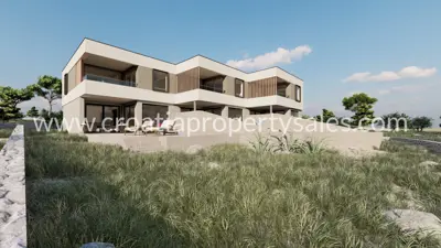 Primošten, new project with a pool and three duplex apartments - 2