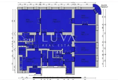Gewerbefläche 253 m², Donji grad - repräsentative Lage - 4