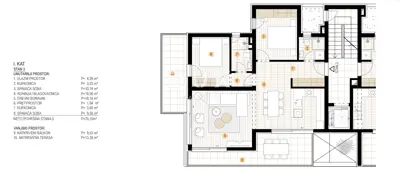 Apartment 84.8 m², Primošten-Dolac - 2 bedrooms, terrace - 7