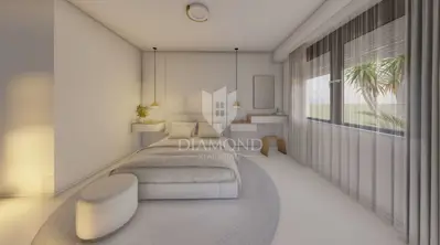 Stan 160 m², Zambratija - 150 m od plaže, lift - 22