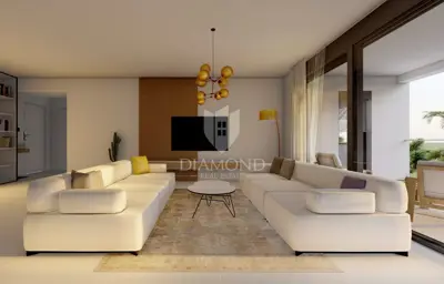 Stan 160 m², Zambratija - 150 m od plaže, lift - 5
