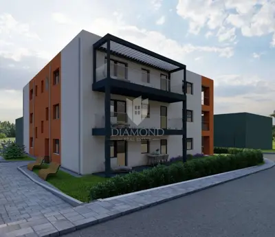 Stan 160 m², Zambratija - 150 m od plaže, lift - 3