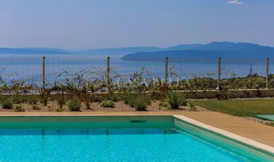Vila 400 m², Veprinac - panoramski pogled na more - 3