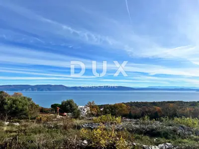 Land, Rabac - sea view and building permit - 2