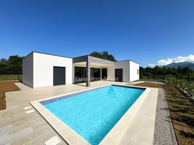 Nova moderna prizemnica s bazenom - Labin okolica - 4