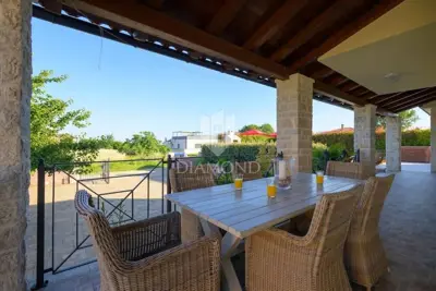 Vila u Barbanu, bazen i pogled na more - 18