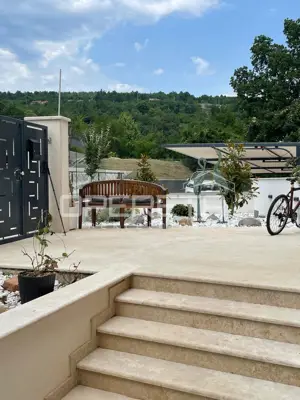 Villa in Ičići, Blick auf Kvarner und 5 Apartments - 5