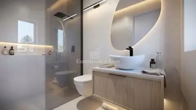 Dvojna kuća 130 m², okolica Malinske, bazen i okućnica - 8