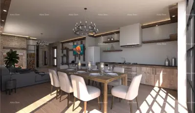 Haus im Bau, 200 m², Grundstück 350 m² zu verkaufen, Svetvinčenat - 7