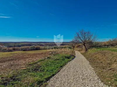 Land 1,032 m², Buje - open sea view - 7