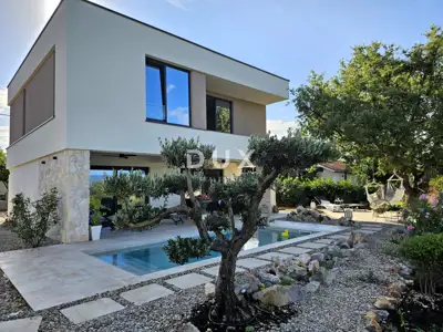 OTOK KRK, LINARDIĆI - Luxuriöse Villa mit Pool