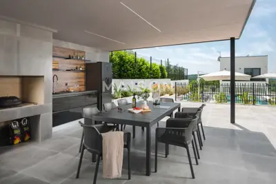 Villa 180 m², Flengi, beheizter Pool und Jacuzzi - 15