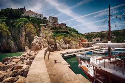 Steinvilla 100 m², Vrbnik - Meerblick - 7