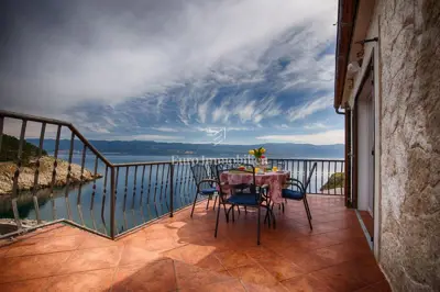 Steinvilla 100 m², Vrbnik - Meerblick - 2