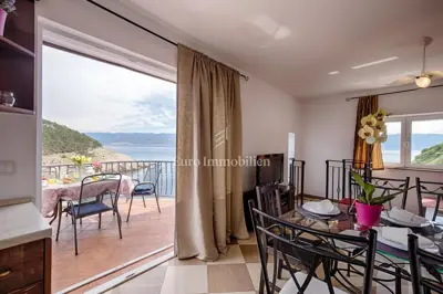 Steinvilla 100 m², Vrbnik - Meerblick - 9