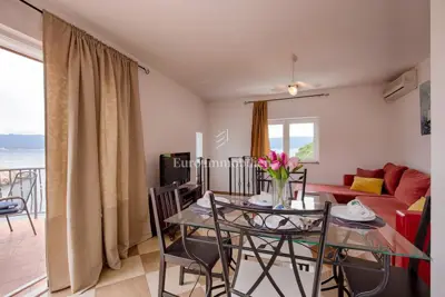 Steinvilla 100 m², Vrbnik - Meerblick - 8
