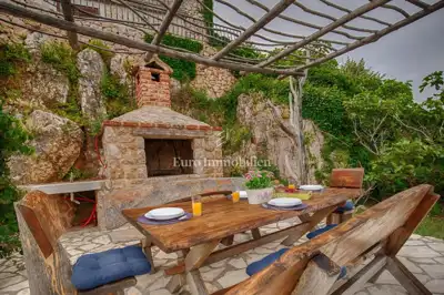 Steinvilla 100 m², Vrbnik - Meerblick - 6