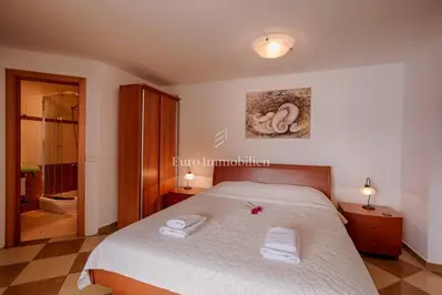 Steinvilla 100 m², Vrbnik - Meerblick - 18