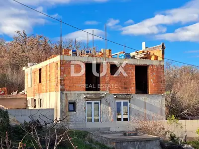 OTOK KRK - Rohbau s bazenom i pogledom na more - 11