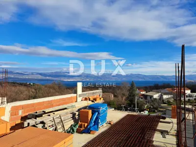OTOK KRK - Rohbau s bazenom i pogledom na more - 10