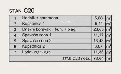 Wohnung 73,64 m², Veruda, Blick auf Marina Veruda - 13