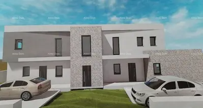 Pavićini, Building plot 800 m² with completed project - 2