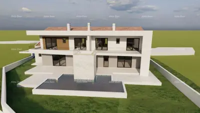Pavićini, Building plot 800 m² with completed project - 4