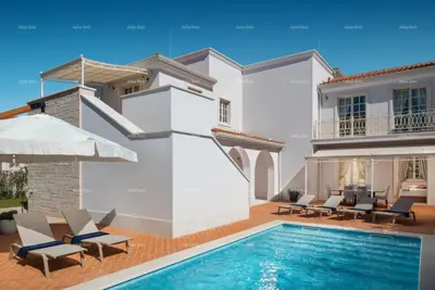 Villa 33 m², Poreč - Pool und Panoramablick