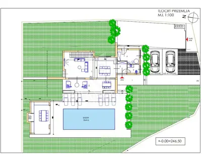 Svetvinčenat, Umgebung, modernes Haus mit Pool - 23