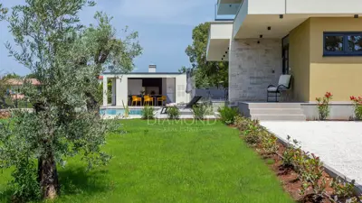 Svetvinčenat, Umgebung, modernes Haus mit Pool - 21