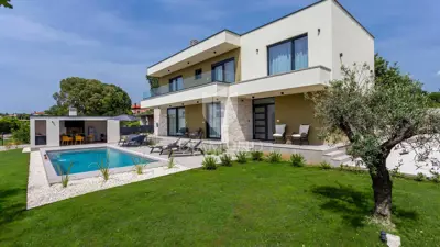Svetvinčenat, Umgebung, modernes Haus mit Pool - 2