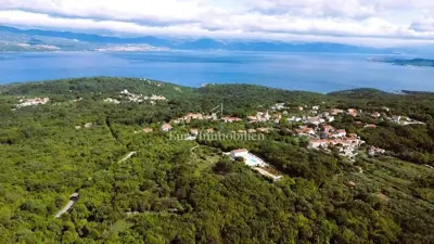 Land with sea view - Krk island