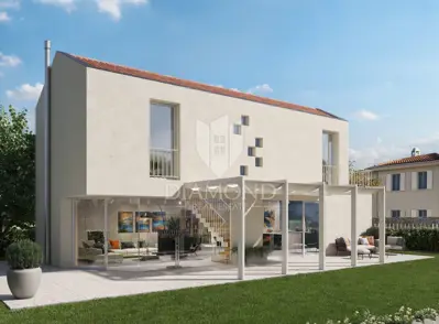 Zemljište, Poreč okolica, 100 m od mora i projekt kuće - 2