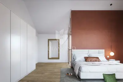 Zemljište, Poreč okolica, 100 m od mora i projekt kuće - 12