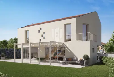 Zemljište, Poreč okolica, 100 m od mora i projekt kuće
