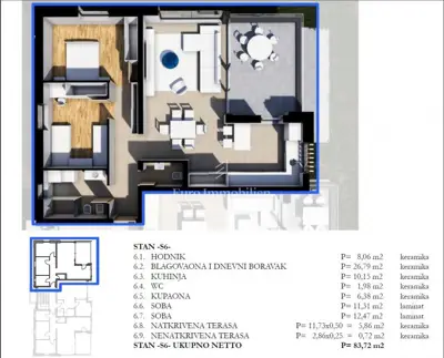 Labin - new apartment in an urban villa, city center - 3