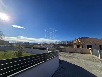 Baugrundstück 608 m², Bibići - Genehmigung für ein Haus mit Pool - 8