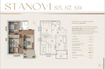 Apartment 66 m², Saršoni, Viškovo - new construction - 3