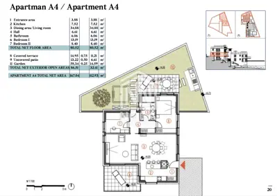 Apartman 121 m² u Primoštenu, terasa i privatni vrt - 2