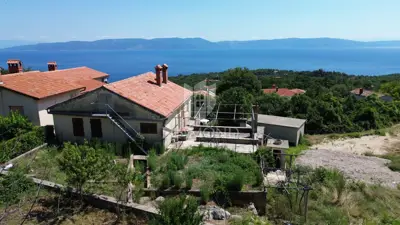 Kuća za adaptaciju, Labin - pogled na more i otok Cres