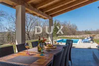 Istria, Sveti Lovreč, Authentic stone villa with pool and 5,000 m² private land - 14